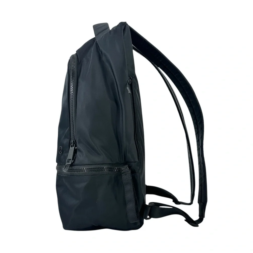 Lululemon Go Lightly Black Water Repellent Lightweight Nylon Backpack Bag